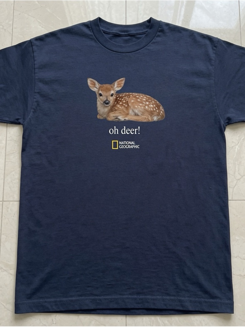 National Geographic "Oh Deer" - Navy
T-shirt Reprint